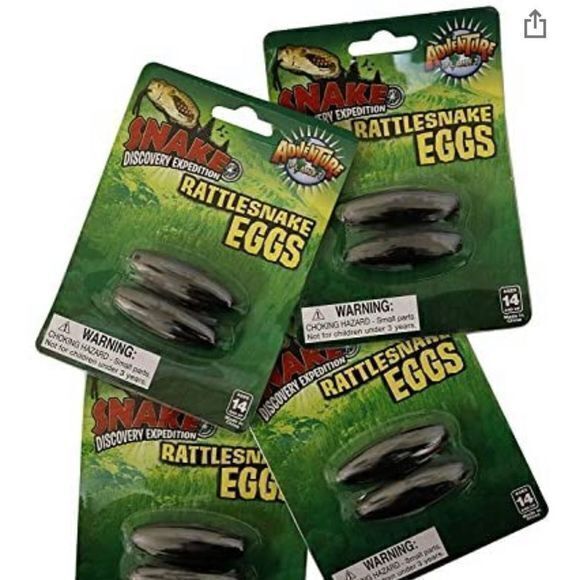 Rattlesnake‎ Egg Magnetic Toy - Picture 1 of 4